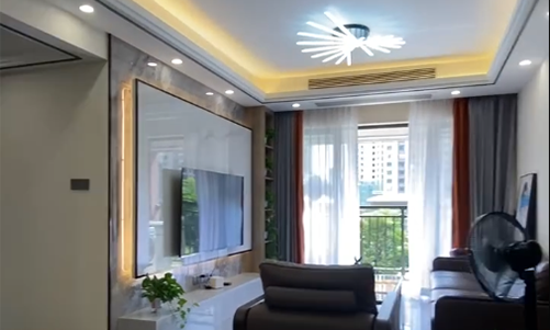 100平方現(xiàn)代簡(jiǎn)約實(shí)拍案例，簡(jiǎn)約舒適