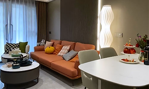 惠州新力城90平，奶油風(fēng)三室兩廳