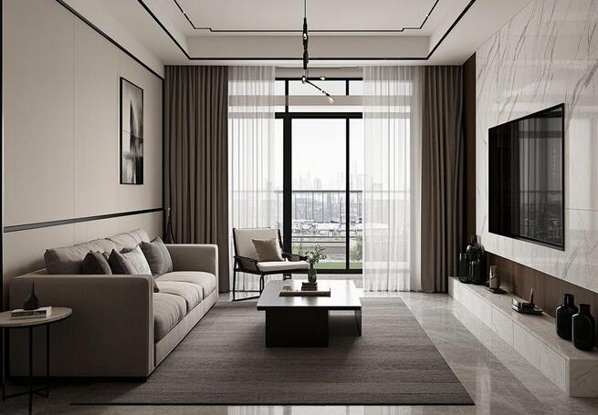 糾結(jié)！客廳裝深色系 or 淺色系？一文為你理清思路