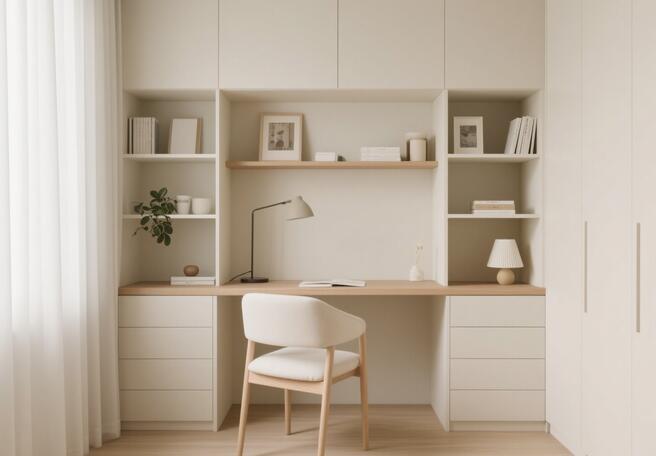 書房裝修中，書柜選擇開放式還是封閉式？