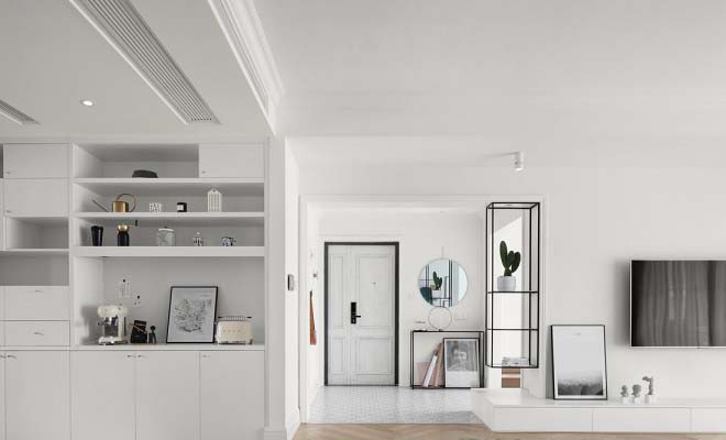 家裝案例:180平北歐風(fēng)的白與凈 家裝案例:180平北歐風(fēng)的白與凈