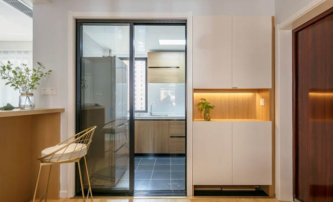 98平北歐風(fēng)家裝案例，簡(jiǎn)單實(shí)用最好！