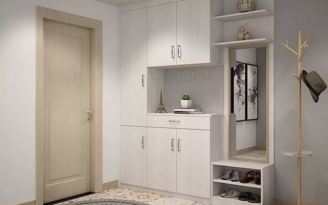 玄關(guān)處的衣帽柜怎么設計更好看實用？