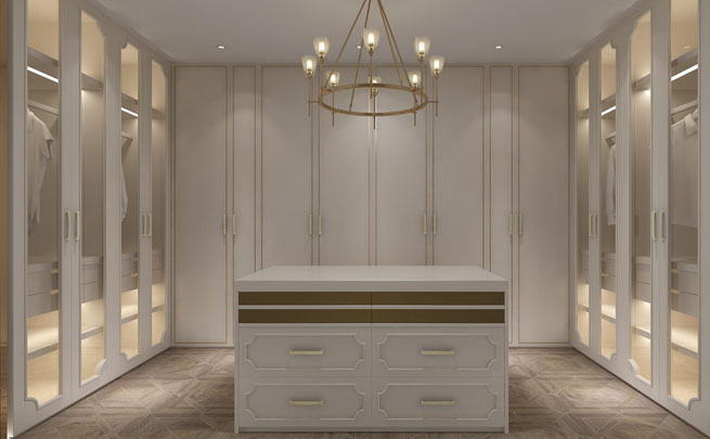 衣帽間的類型與設(shè)計原則 衣帽間的類型與設(shè)計原則